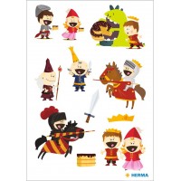 HERMA Sticker DECOR 'petits chevaliers', en papier