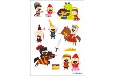 HERMA Sticker DECOR 'petits chevaliers', en papier