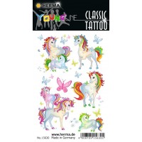 HERMA Tatouage CLASSIC 'Coeurs multicolores'