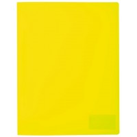 HERMA Chemise à lamelles, en PP, A4, jaune fluo