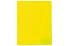 HERMA Chemise à lamelles, en PP, A4, jaune fluo