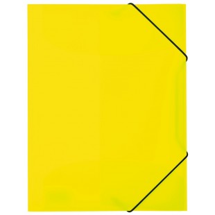 HERMA Chemise à élastiques, en PP, A4, jaune fluo