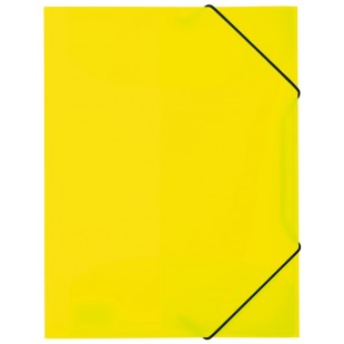 HERMA Chemise à élastiques, en PP, A3, jaune fluo
