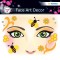 HERMA Face Art Sticker visage 'Coccinelle'