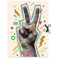 RNK Verlag Pochette de rangement à dessins 'Pop art'