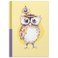 RNK Verlag Carnet de notes 'Chouette', A5, 96 feuilles