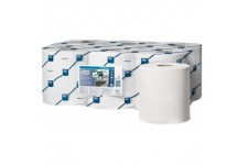 Lot de 6 : TORK Reflex Rouleau de papier d'essuyage multi-usage, blanc