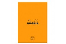 RHODIA Bloc mémo No. 11, 85 x 115 mm, quadrillé, orange