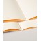 RHODIA Carnet piqûre textile RHODIARAMA, A5, ligné, noir