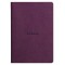 RHODIA Carnet piqûre textile RHODIARAMA, A5, ligné, noir