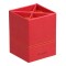 RHODIA Pot à crayons, en similicuir, bois de rose