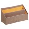 RHODIA Porte-courrier, en simili cuir, bronze