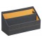 RHODIA Porte-courrier, en simili cuir, taupe