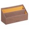 RHODIA Porte-courrier, en simili cuir, taupe
