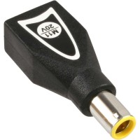 InLine® Switch Plug M11 (20V) pour alimentation universelle 90W / 120 W noir