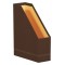 RHODIA Porte-revue, en simili cuir, A4, lie de vin