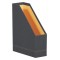 RHODIA Porte-revue, en simili cuir, A4, lie de vin