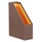 RHODIA Porte-revue, en simili cuir, A4, lie de vin