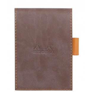 RHODIA Porte-bloc + bloc No. 12, 95 x 130 mm, quadrillé