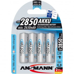 Ansmann accumulateur NiMH, Mignon (AA), 2850mAh, 4 x blister (5035212)