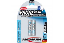 Ansmann "Phone DECT" accumulateur NiMH, Micro (AAA), 800 mAh, 2 pcs. (5035332)