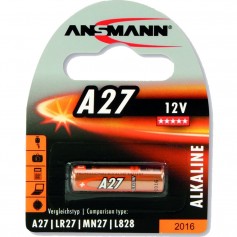 Ansmann pile alcaline A27, 12V, paquet de 1 (1516-0001)