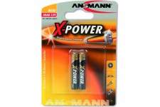 Ansmann pile alcaline X-Power, (AAAA), pack de 2 (1510-0005)