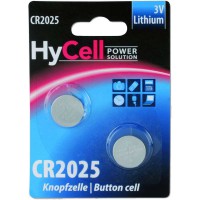 2pcs blister Ansmann HyCell pile bouton 3V Lithium CR2025 (5020192)