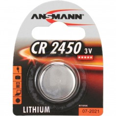 Ansmann pile bouton 3V Lithium CR2450 (5020112)