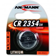 Ansmann pile bouton 3V Lithium CR2354, blister 1 pièce (1516-0012)