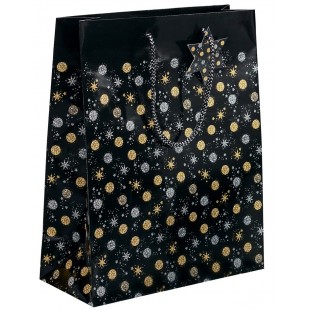 sigel Sac cadeau de Noel 'Stardust', petit