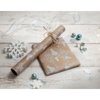 sigel Papier cadeau de Noël 'Cut-out style', en rouleau