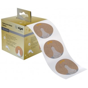 sigel Sticker de Noël 'Cut-out style', en rouleau