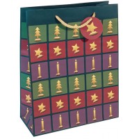 sigel Sac cadeau de Noël 'Cut-out style', grand
