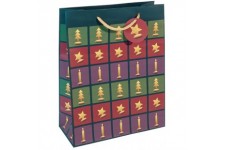 sigel Sac cadeau de Noël 'Cut-out style', grand