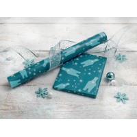 sigel Papier cadeau de Noël 'Cut-out-style', en rouleau