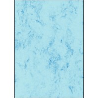 sigel Set de papier marbré, A4, 90 g/m2, papier fin, assorti