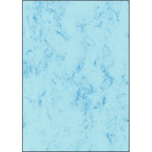 sigel Set de papier marbré, A4, 90 g/m2, papier fin, assorti