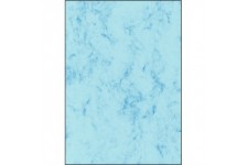sigel Set de papier marbré, A4, 90 g/m2, papier fin, assorti