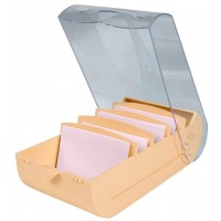 EXACOMPTA Learning box BunnyBox, A8, bleu pastel