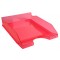 Lot de 10 : EXACOMPTA Corbeille à courrier ECOTRAY, A4+, rouge