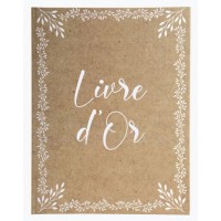 EXACOMPTA Livre d'or 'Livre d'Or', 220 x 270 mm, kraft