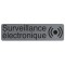 EXACOMPTA Plaque de signalisation 'Surveillance caméra'