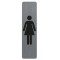 EXACOMPTA Plaque de signalisation 'Poussez'