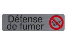 EXACOMPTA Plaque de signalisation 'Défense de fumer'