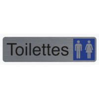 EXACOMPTA Plaque de signalisation 'Toilettes Dame'