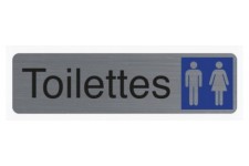 EXACOMPTA Plaque de signalisation 'Toilettes Dame'