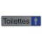 EXACOMPTA Plaque de signalisation 'Toilettes handicapés'