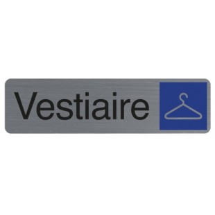 EXACOMPTA Plaque de signalisation 'Vestiaire'