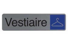 EXACOMPTA Plaque de signalisation 'Vestiaire'